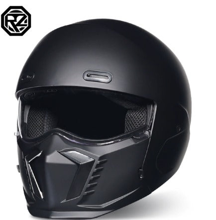 OldSchoolDrive – Casco retro elegante para motociclistas con máxima comodidad y seguridad