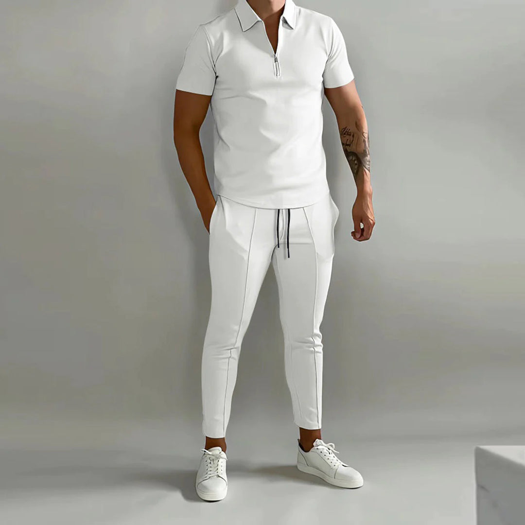 Variant image for Herren Set Beige Größe M Baumwolle – Zwei-Teiliges Outfit für Männer-10