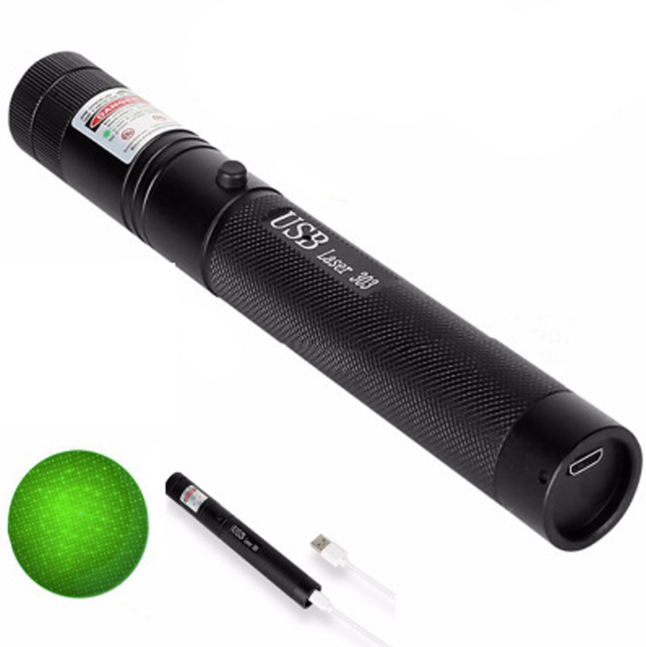 Wiederaufladbarer Laserpointer mit großer Reichweite für den Einsatz im Freien 6