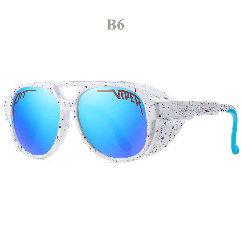 Winddichte UV400 Viper Motorrad-Sonnenbrille 7