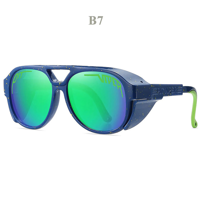 Winddichte UV400 Viper Motorrad-Sonnenbrille 8