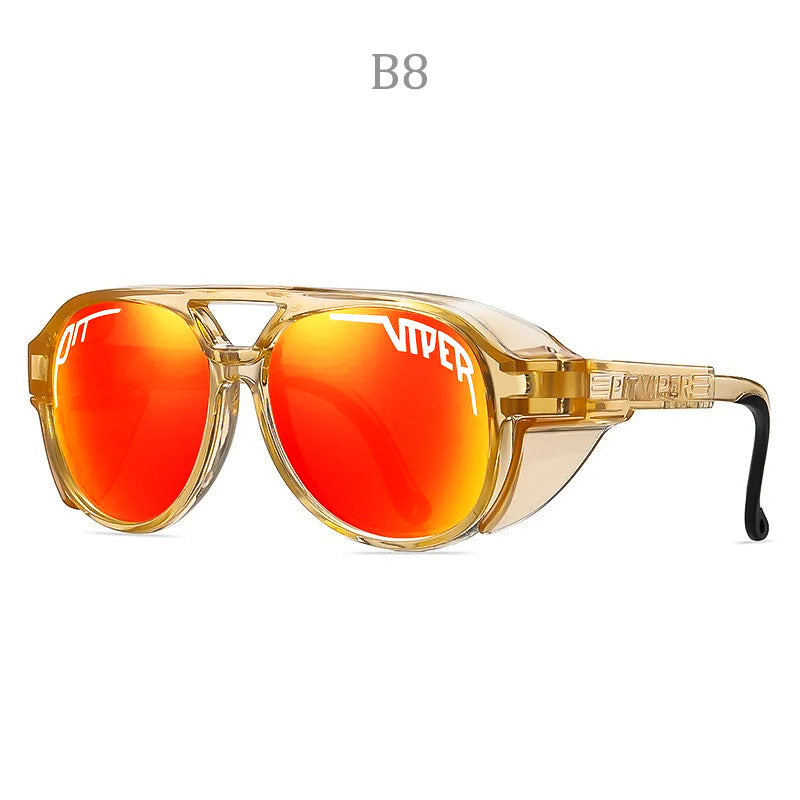 Winddichte UV400 Viper Motorrad-Sonnenbrille 9
