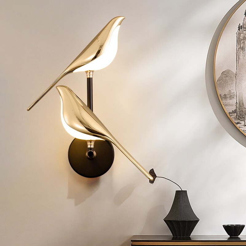 WingAura – Stilvolle Wandleuchte im Vogel-Design 2