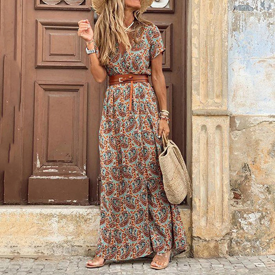Agnes Boho Dress | Long summer dress for comfortable and stylish outfits