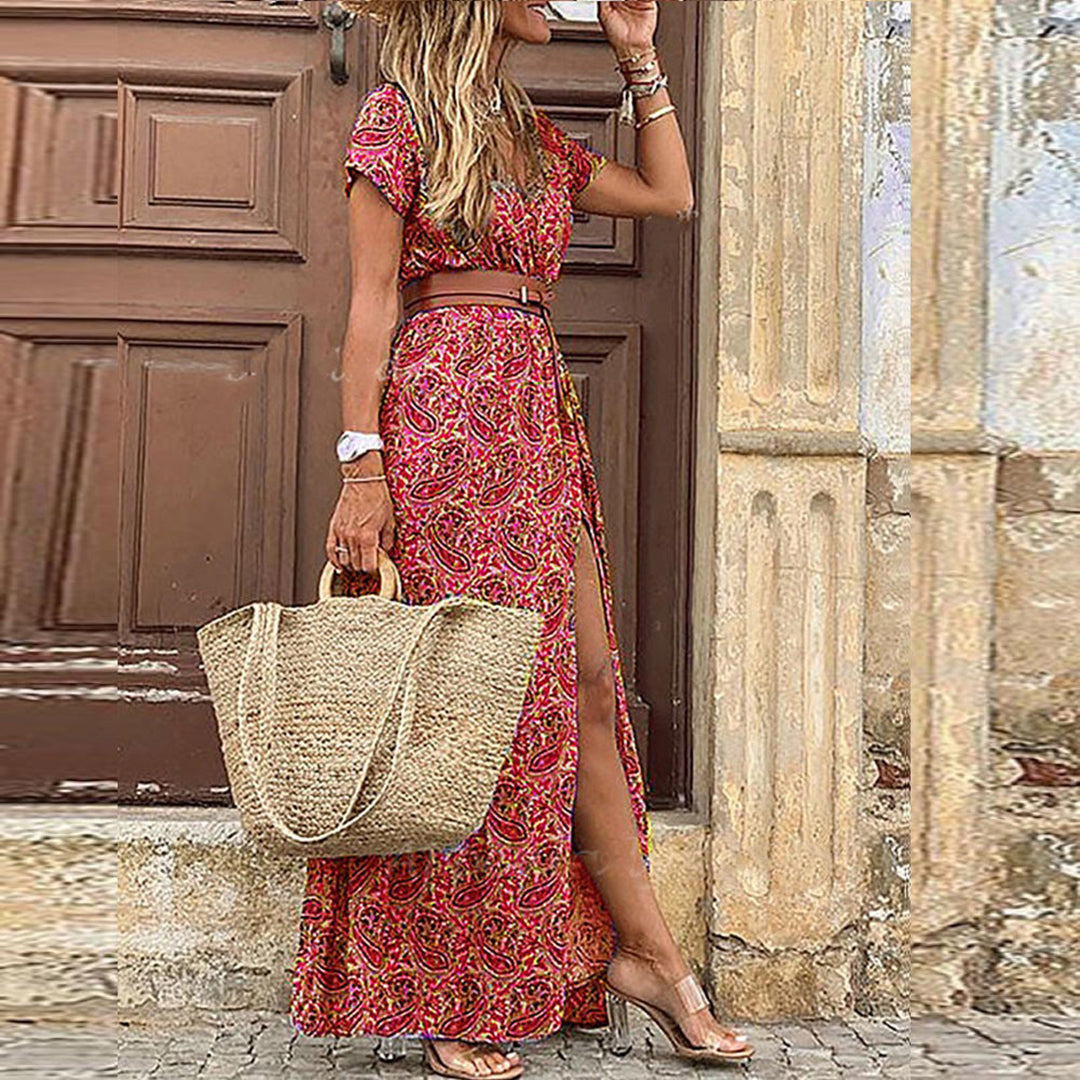 Agnes Boho Dress | Long summer dress for comfortable and stylish outfits