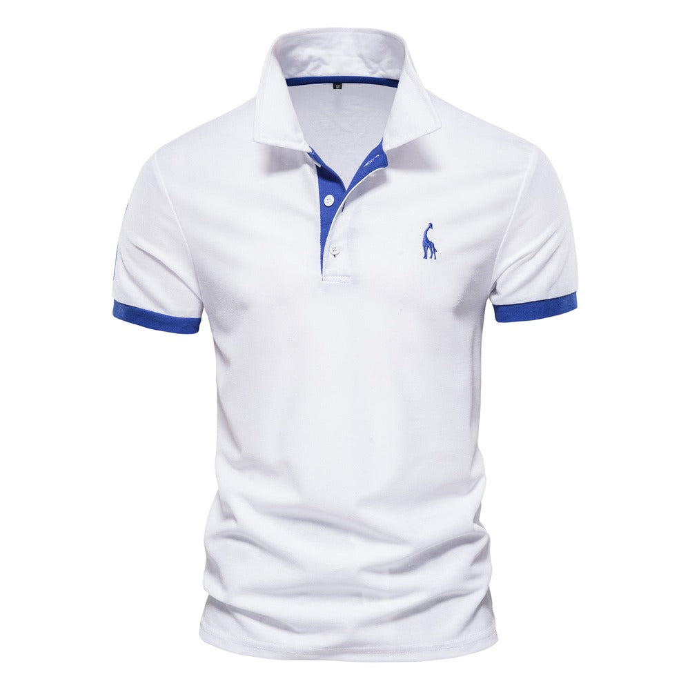 Variant image for Herren Polo Shirt Blau Größe M Baumwolle/Polyester-15