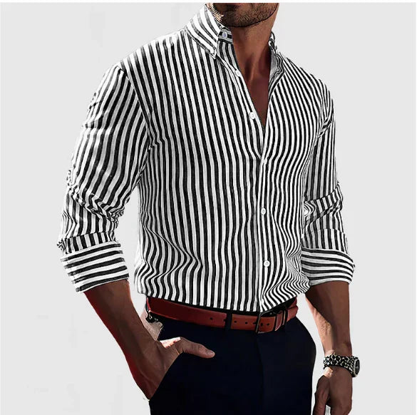 Antonio | Striped men's shirt | Fashionable, stylish & comfortable