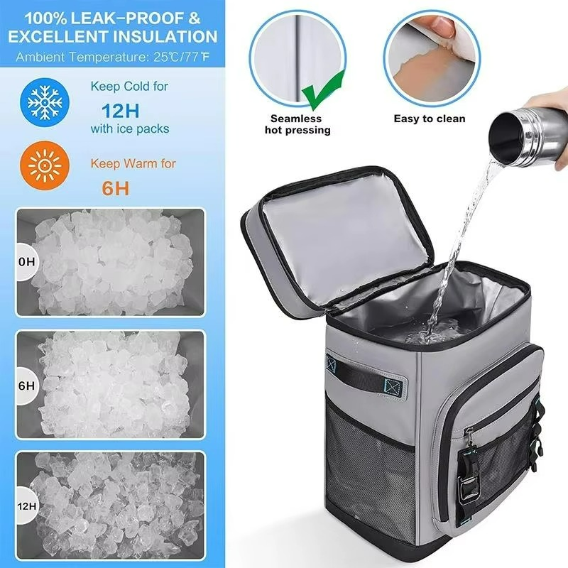 Waterproof lunchbox backpack for picnic and outdoor travel