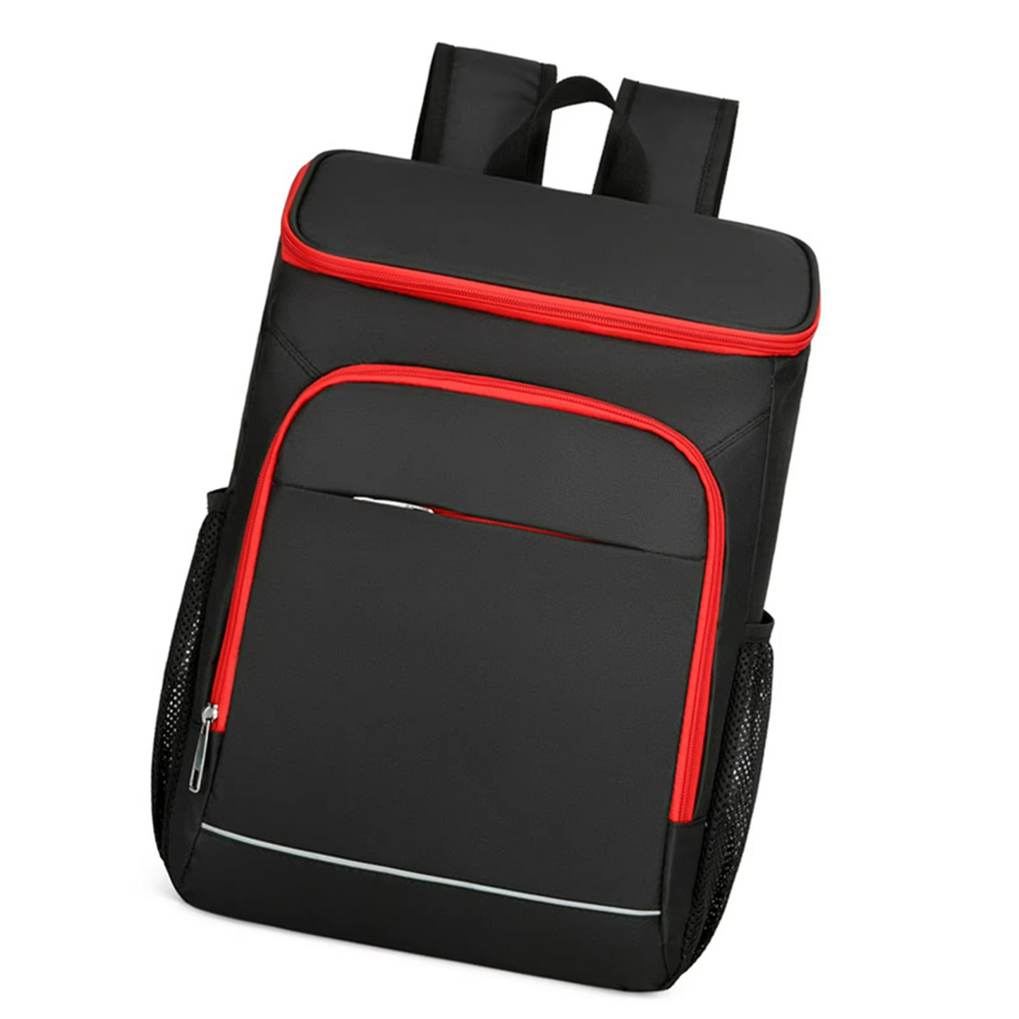 Picnic and camping backpack with insulated cooler box for hikes