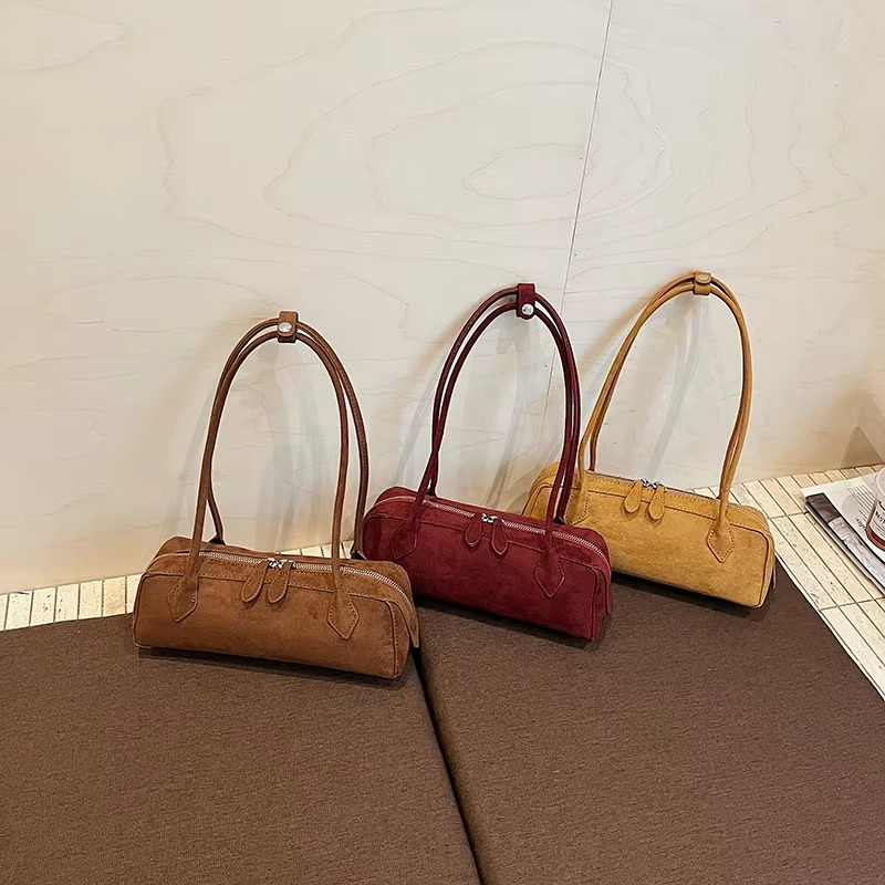 Mala de ombro outonal para senhora – Alta capacidade, design elegante com alça de ombro