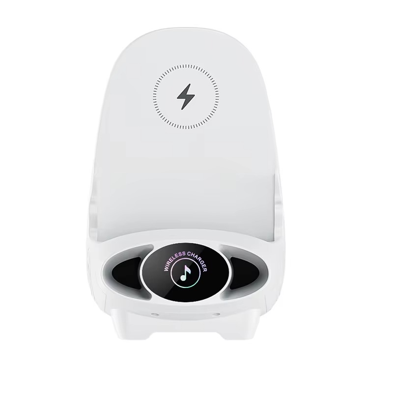 Wireless phone holder with 15W fast charging and aromatherapy – flexible for portrait and landscape orientation