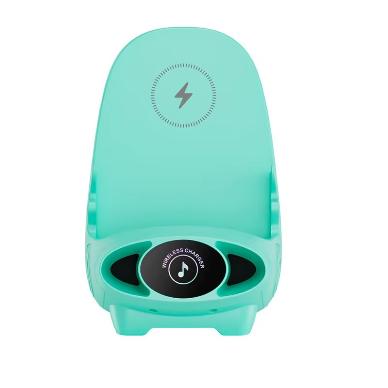 Wireless phone holder with 15W fast charging and aromatherapy – flexible for portrait and landscape orientation