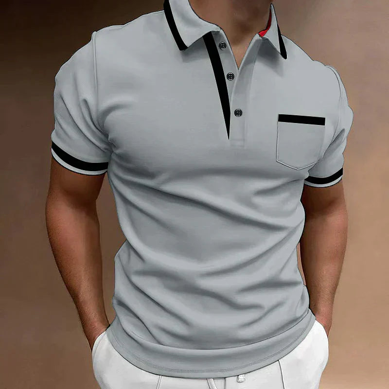Elegant men's polo shirt for every occasion | High-quality, versatile & comfortable