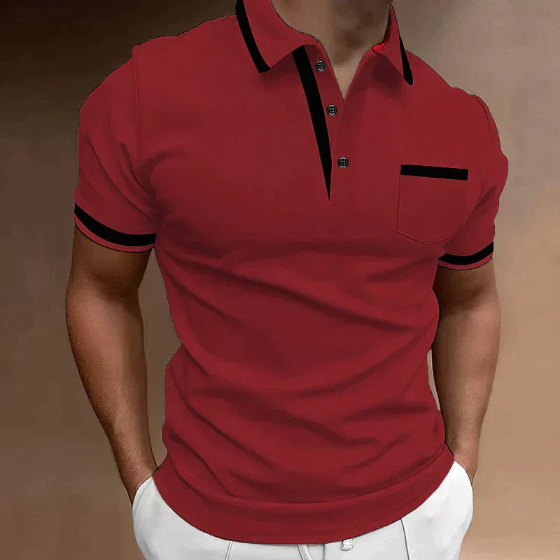 Elegant men's polo shirt for every occasion | High-quality, versatile & comfortable