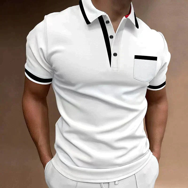 Elegant men's polo shirt for every occasion | High-quality, versatile & comfortable
