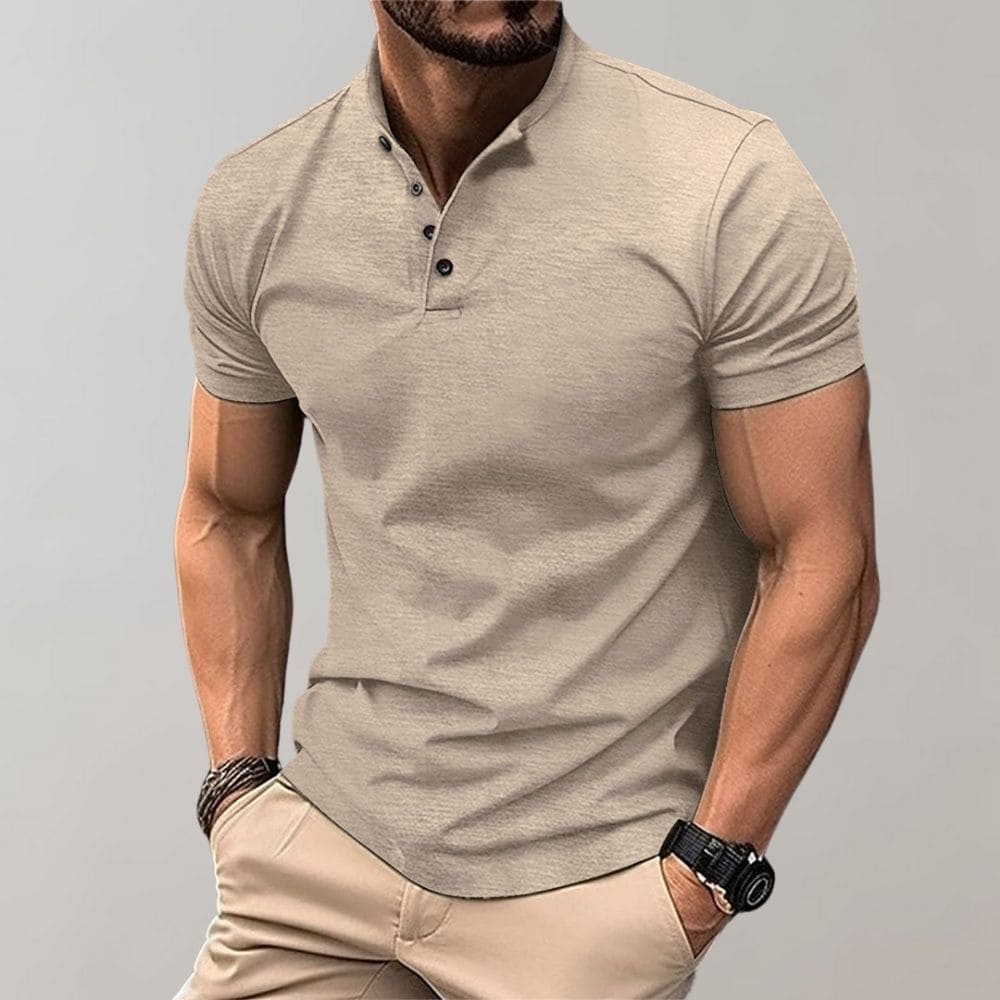 Polo elegante para homem em estilo casual | De alta qualidade, versátil e confortável