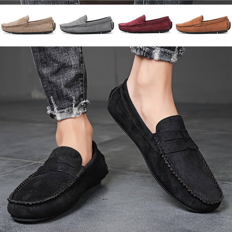 Moderne Herren Slipper - Bequeme Slip-On Schuhe mit Rutschfester Sohle-1