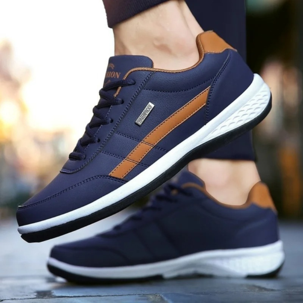 Herren Sneaker Dunkelblau Größe 42 Atmungsaktiv Nachhaltig-2