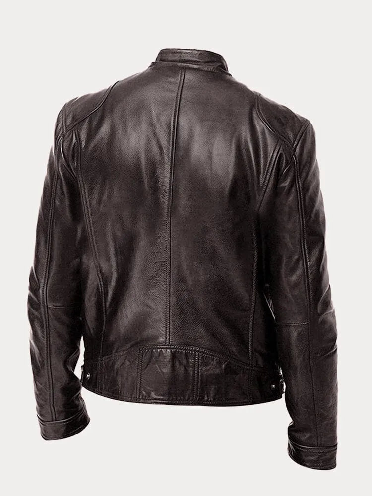 Lorenzo leather jacket | Timeless casual look with high-quality leather craftsmanship