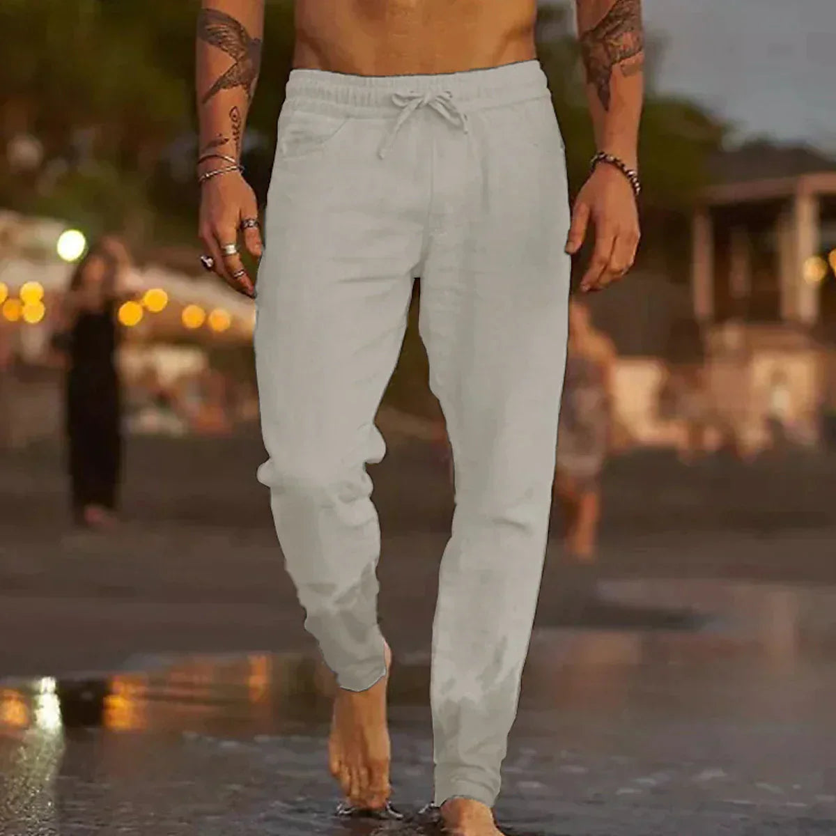Countries | Comfortable & casual linen pants for men | Breathable, stylish & comfortable