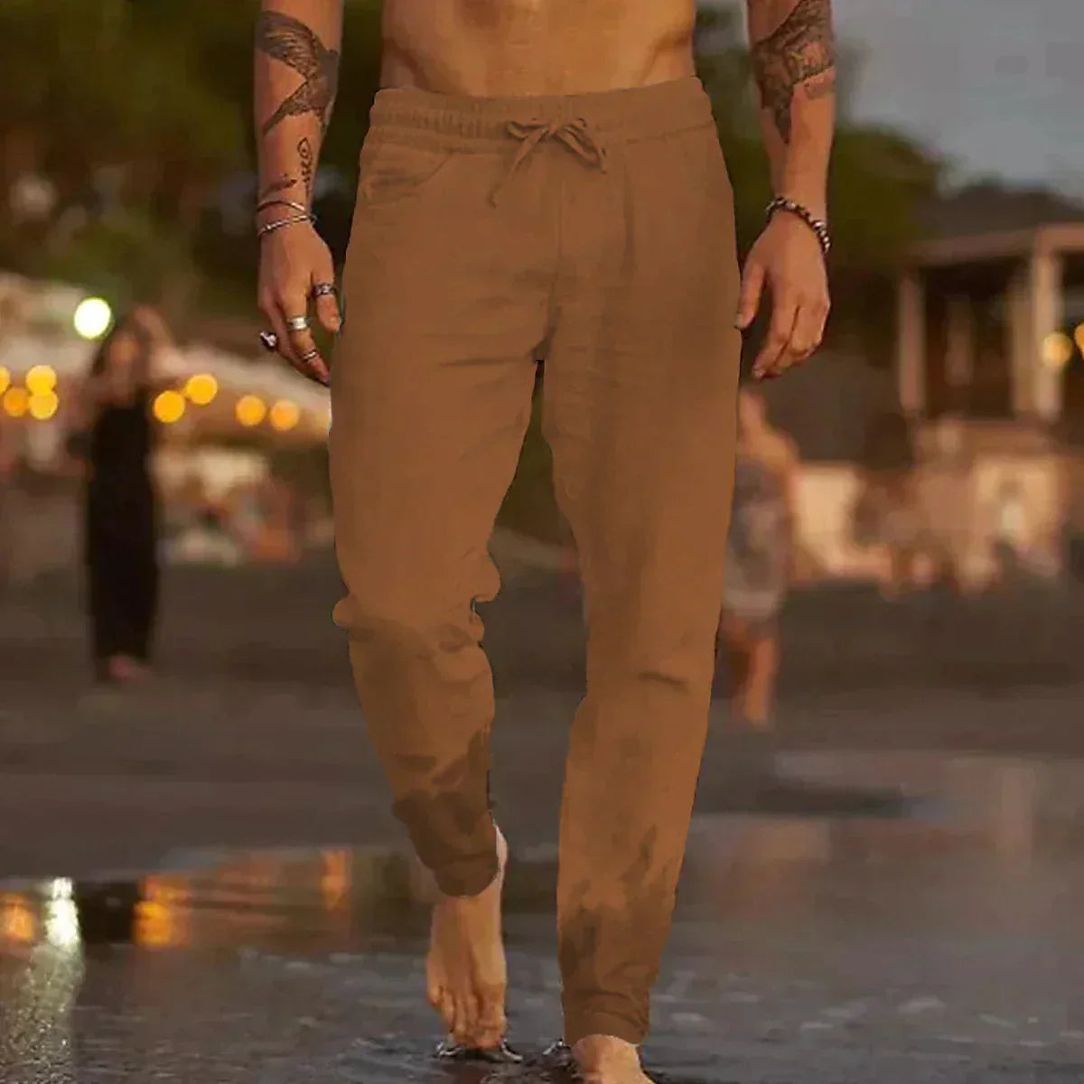Countries | Comfortable & casual linen pants for men | Breathable, stylish & comfortable