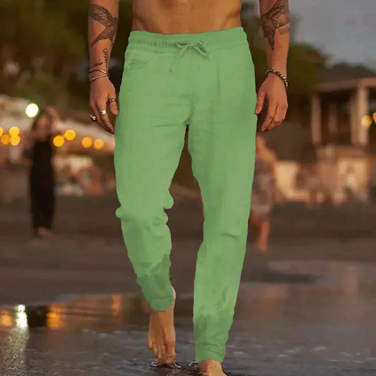 Countries | Comfortable & casual linen pants for men | Breathable, stylish & comfortable