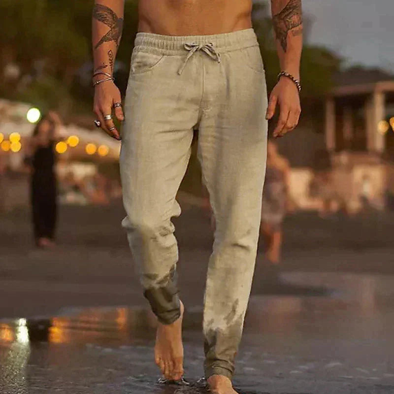 Countries | Comfortable & casual linen pants for men | Breathable, stylish & comfortable