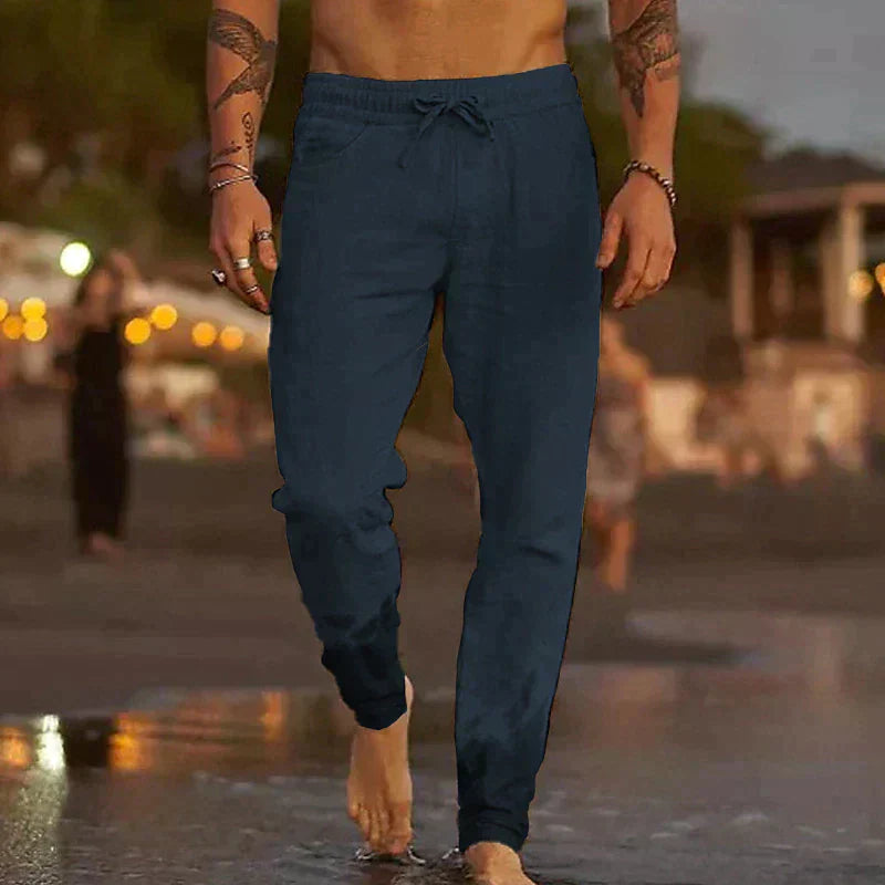 Countries | Comfortable & casual linen pants for men | Breathable, stylish & comfortable