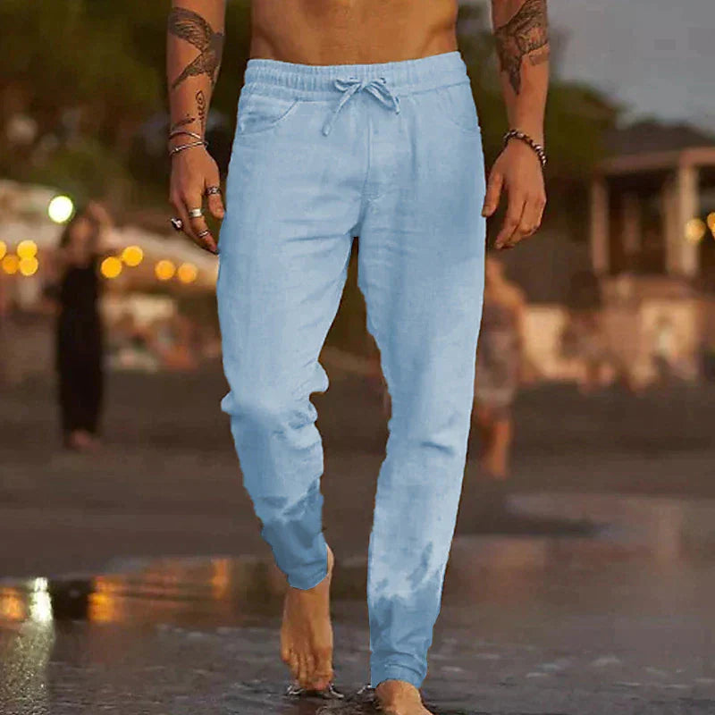 Countries | Comfortable & casual linen pants for men | Breathable, stylish & comfortable
