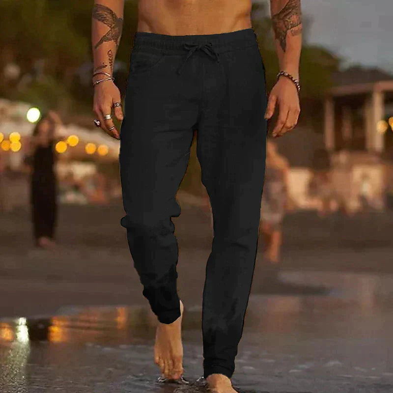 Countries | Comfortable & casual linen pants for men | Breathable, stylish & comfortable