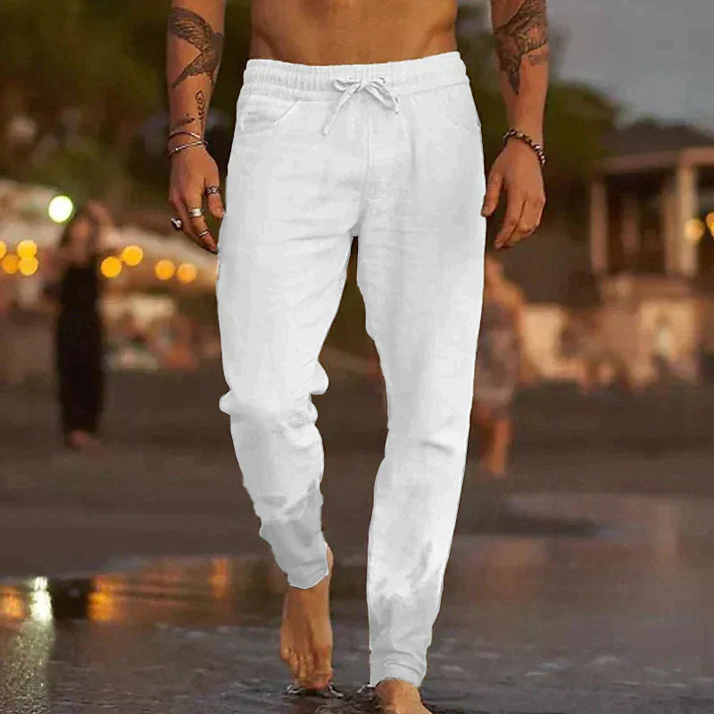 Countries | Comfortable & casual linen pants for men | Breathable, stylish & comfortable