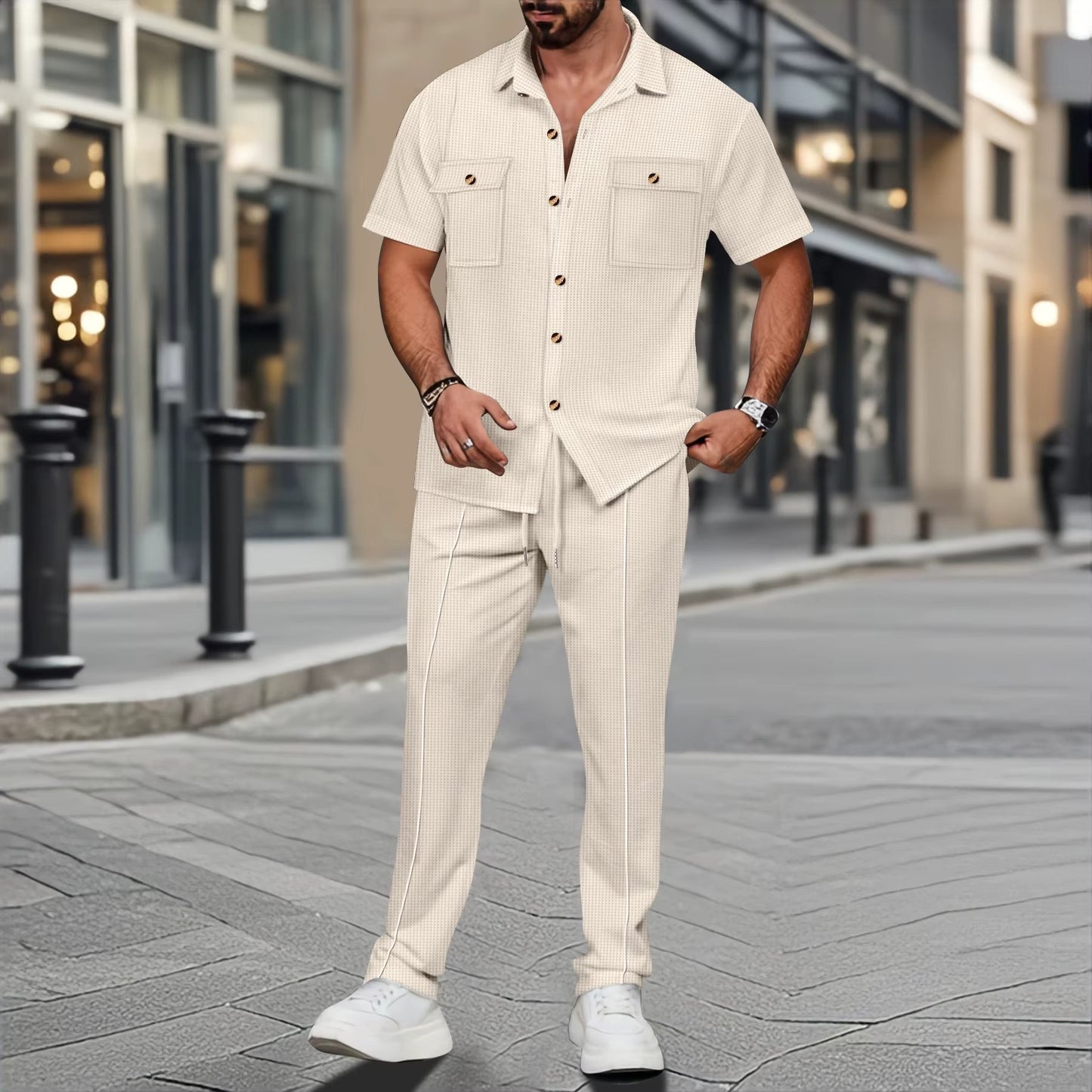 Conjunto de fato masculino feito à medida