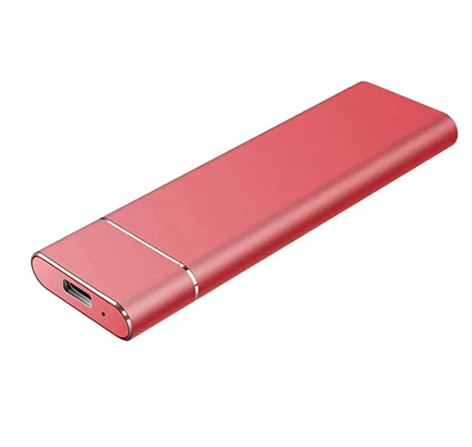 Portable External Hard Drive with High Transfer Speed and Durable Aluminum Case