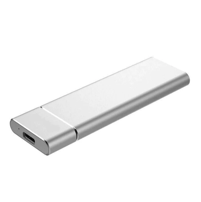 Portable External Hard Drive with High Transfer Speed and Durable Aluminum Case