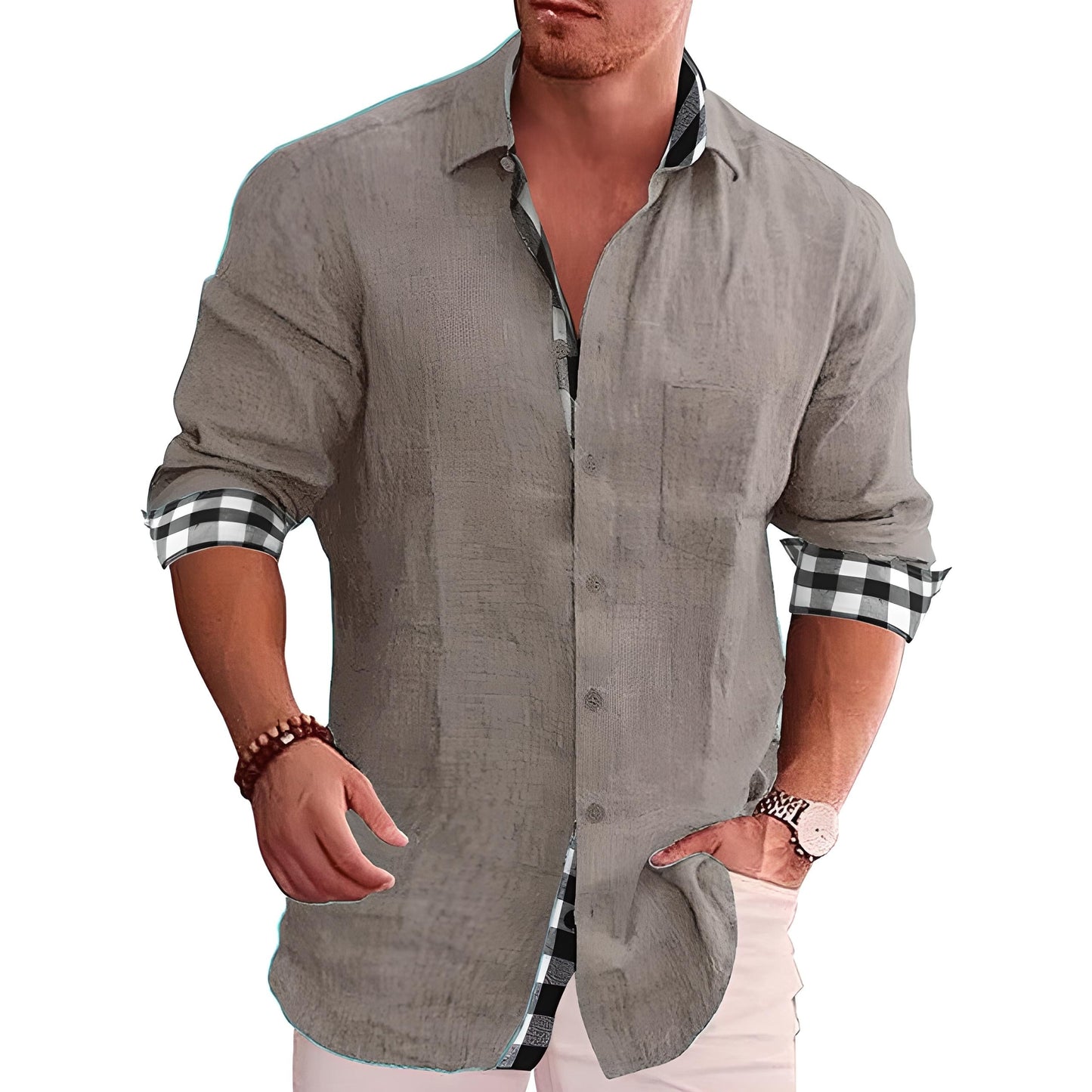 Tim | Camisa de homem estilosa de designer | Moderna, confortável e versátil