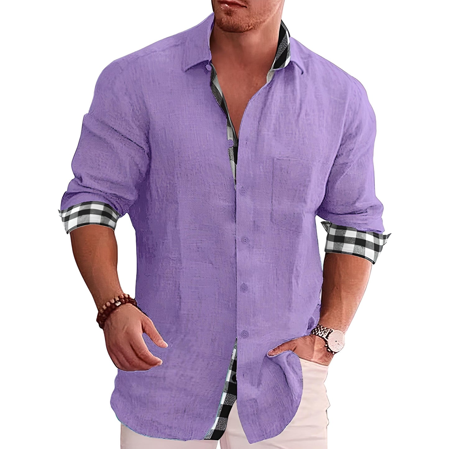 Tim | Camisa de homem estilosa de designer | Moderna, confortável e versátil