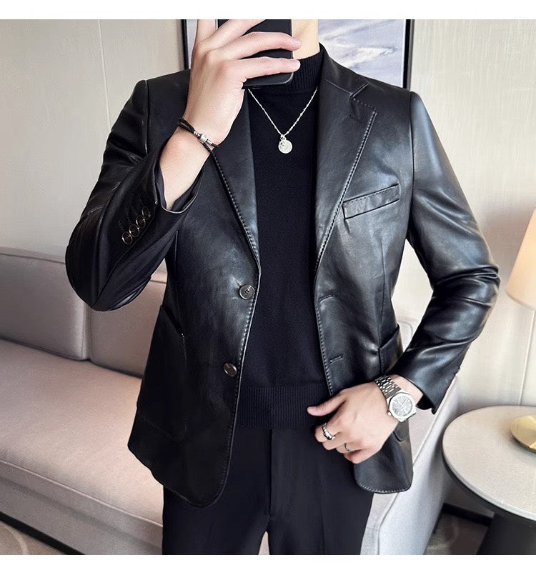 Eleganter Herren Blazer Mit Doppelter Knopfleiste Für Formelle Anlässe-3