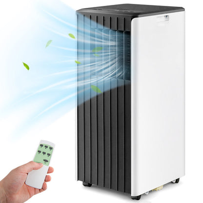 10000 BTU(Ashrae) Portable Air Conditioner Cools 350 Sq.Ft with Dehumidifier 2