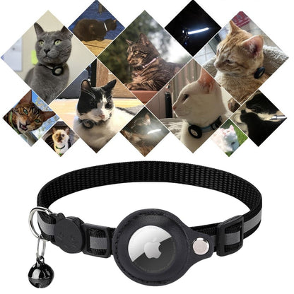 PS cat collar with safety clasp & reflective design for better visibility at night