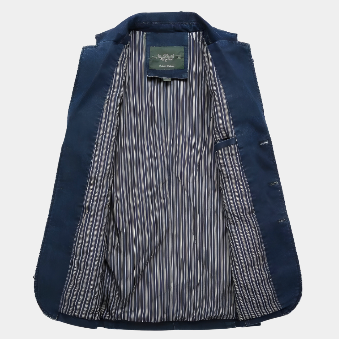 Eleganter Herren Blazer Mit Revers – Vielseitig, Bequem & Stilvoll-6