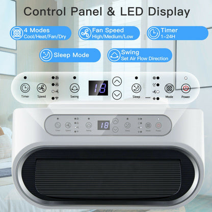 12000 BTU(Ashrae) Portable Air Conditioner with Smart App Control 4