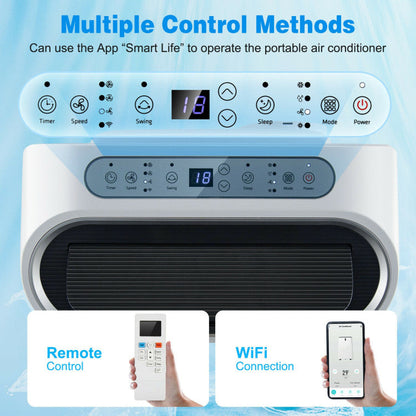 12000 BTU(Ashrae) Portable Air Conditioner with Smart App Control 5