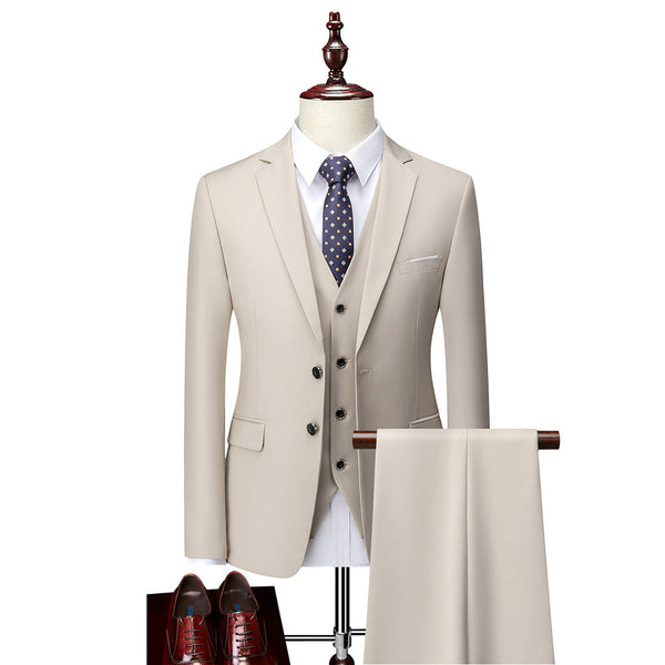 Variant image for Jonah - 3-Piece Slim Fit Men's Suit Set for Weddings and Formal Events-41