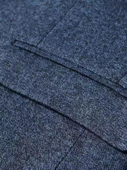 Elegantes Herren Sakko - Vielseitiger Blazer Für Büro & Besondere Anlässe-6