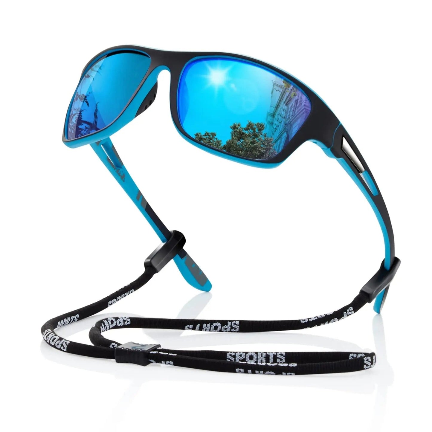 Lightweight Polarized Sunglasses – Sporty Design with UV400 Protection for Active Lifestyles