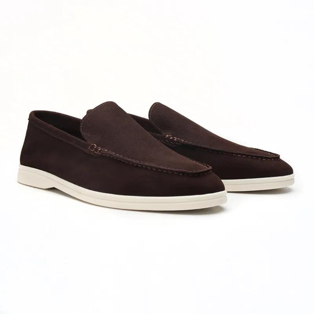 Variant image for Herren Slipper Schwarz Größe 42 Leder | Bequeme Schlupfschuhe für Alltag und Freizeit-51