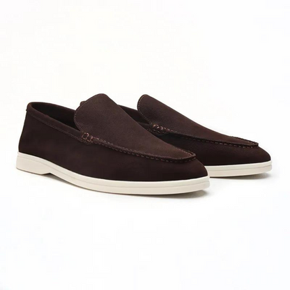 Herren Slipper Schwarz Größe 42 Leder | Bequeme Schlupfschuhe für Alltag und Freizeit-6