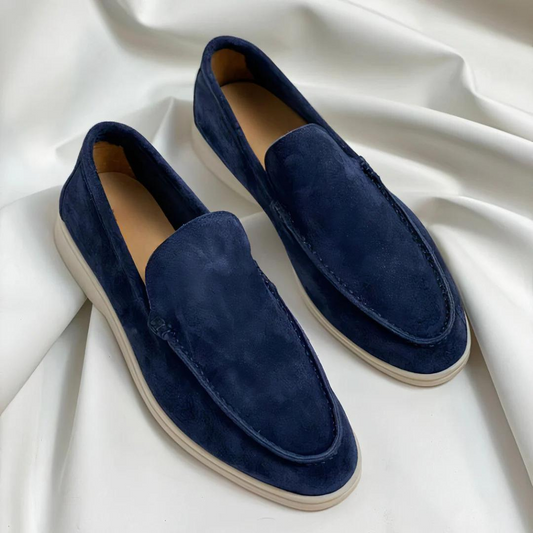 Herren Slipper Beige Größe 42 Wildleder – Bequeme Schlupfschuhe für den Sommer-1