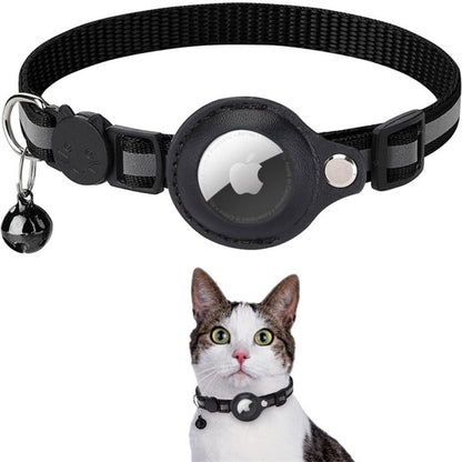 PS cat collar with safety clasp & reflective design for better visibility at night