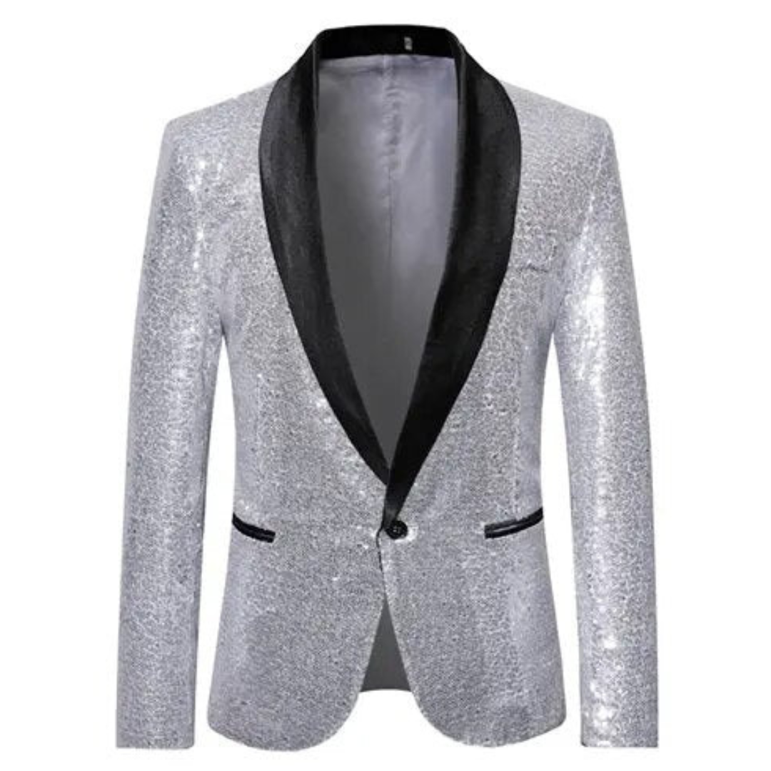 Eleganter Herren Blazer - Schmale Passform Für Geschäft und Feierlichkeiten-3